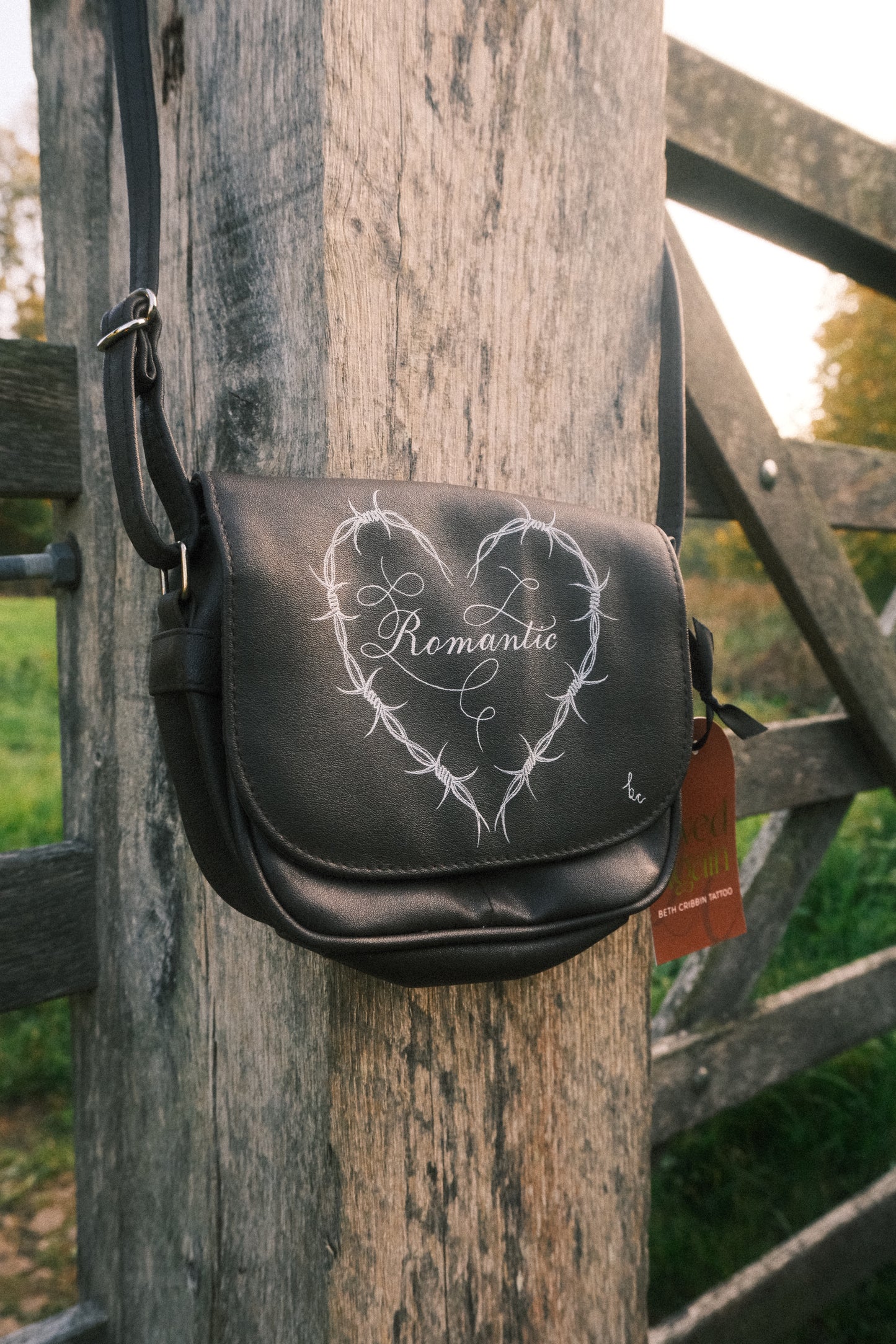 Barbed Wire Heart ‘Romantic’ Crossbody Bag