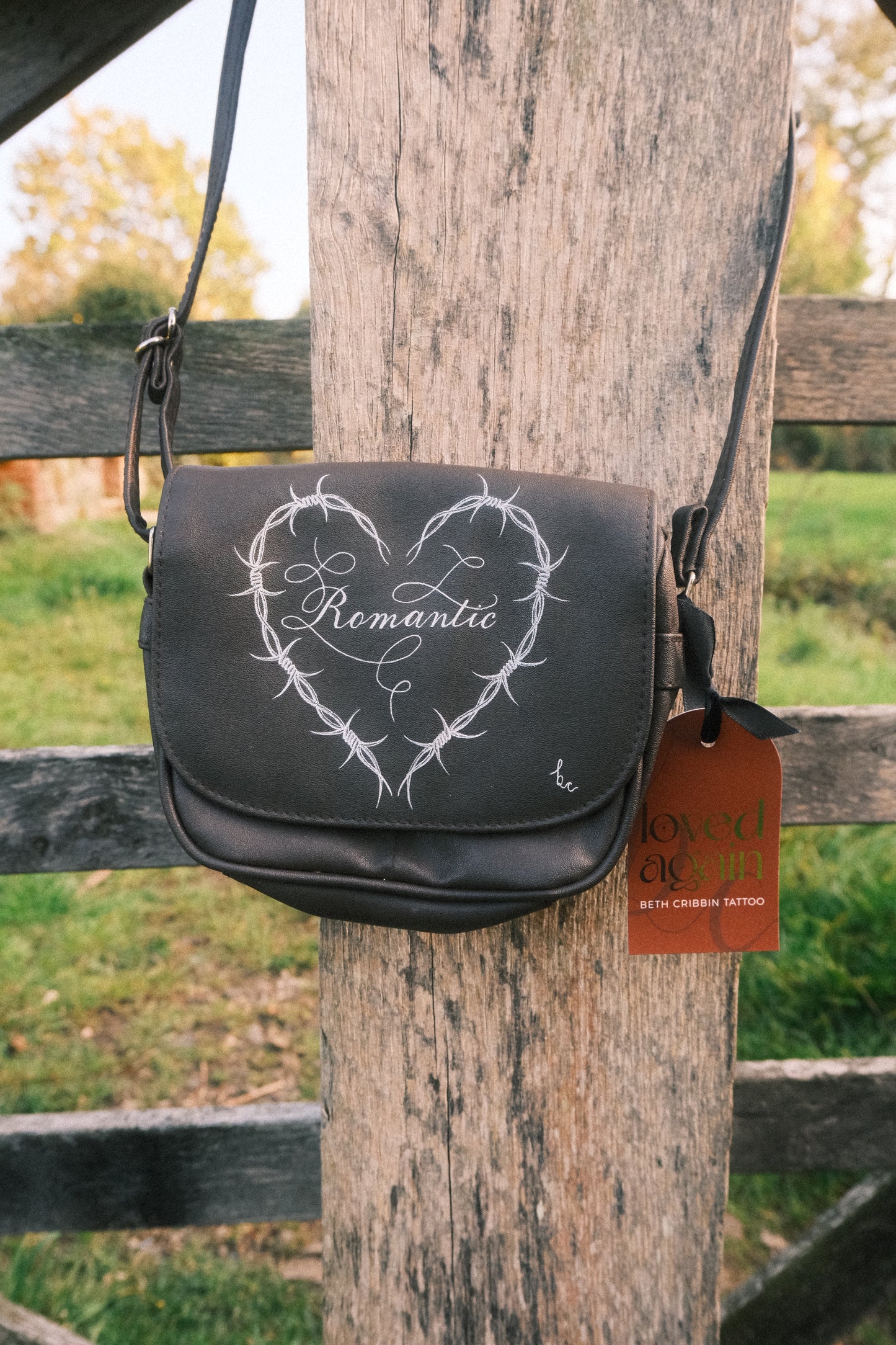 Barbed Wire Heart ‘Romantic’ Crossbody Bag