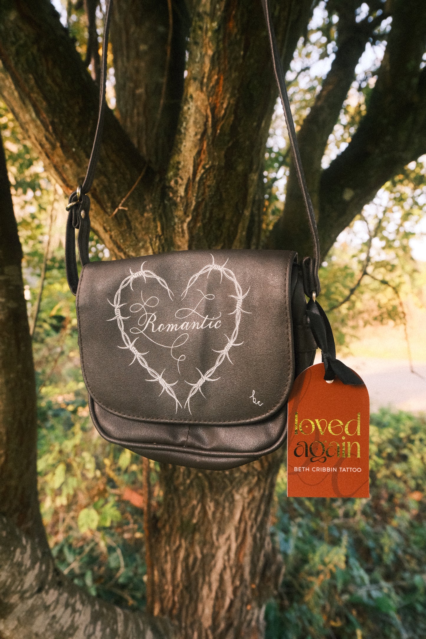 Barbed Wire Heart ‘Romantic’ Crossbody Bag
