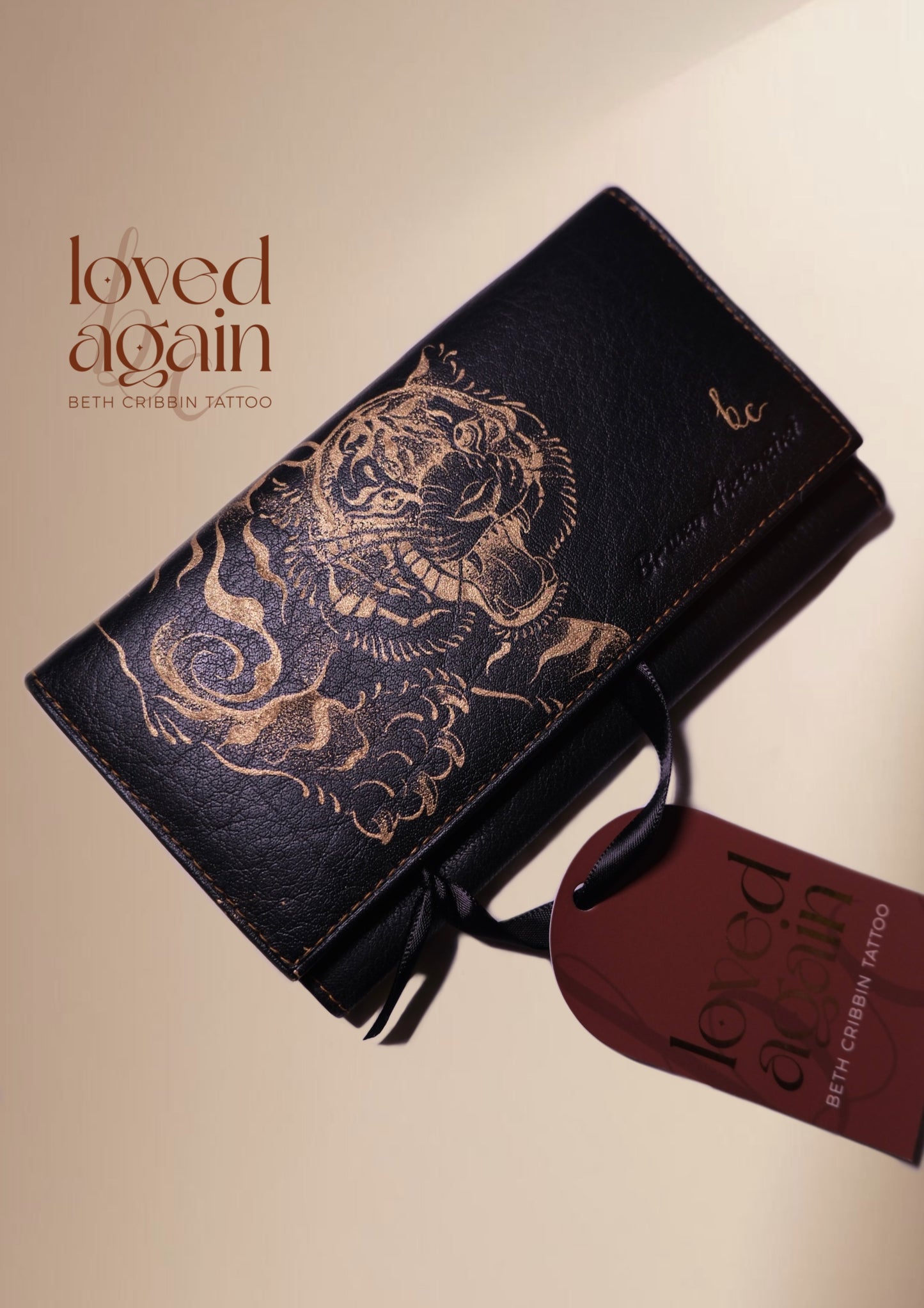 Black Tiger Wallet/Purse