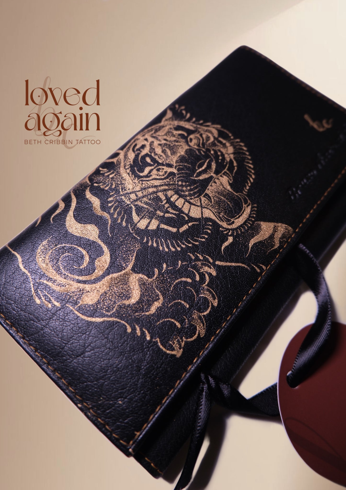 Black Tiger Wallet/Purse