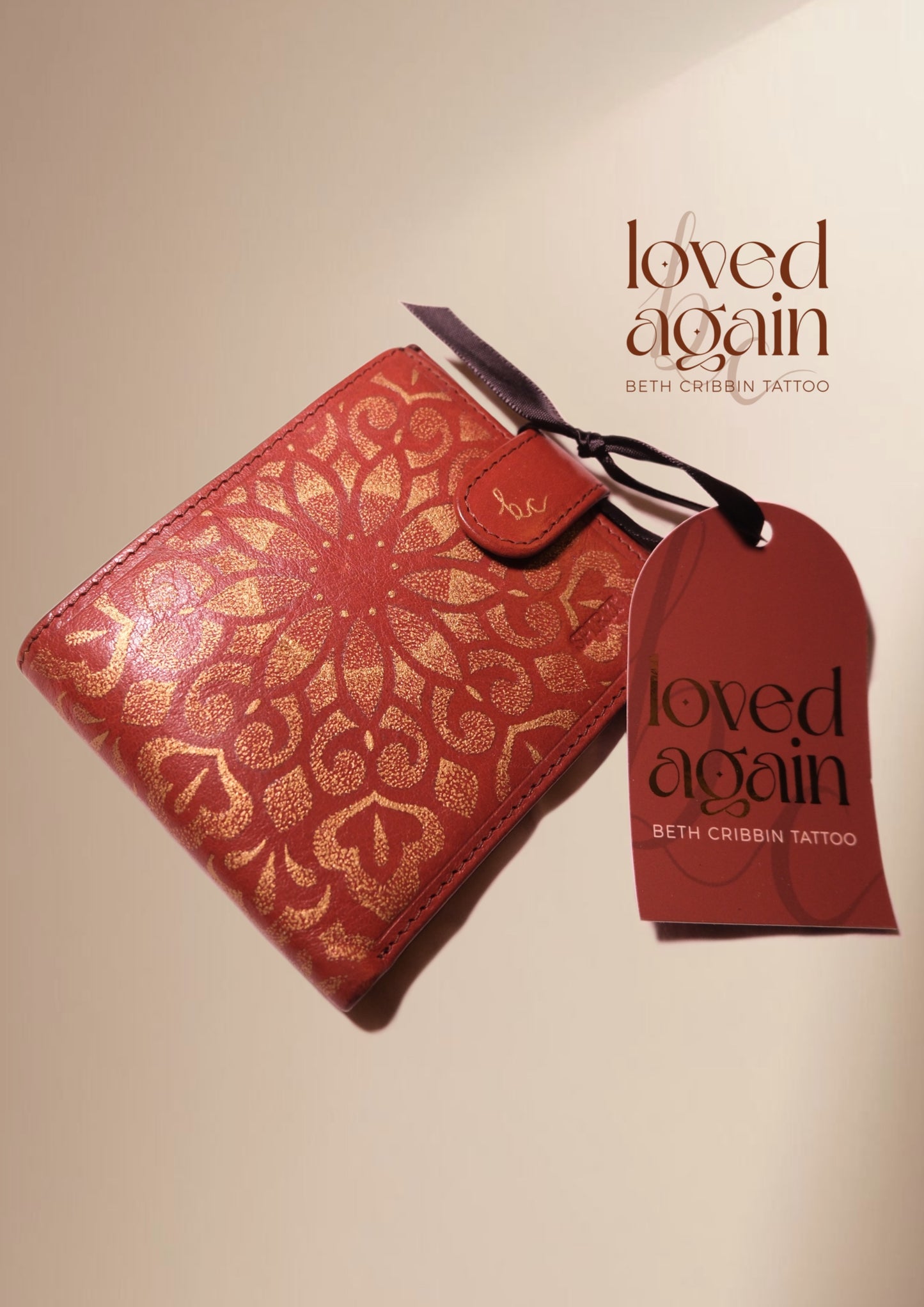 Brown Mandala Wallet