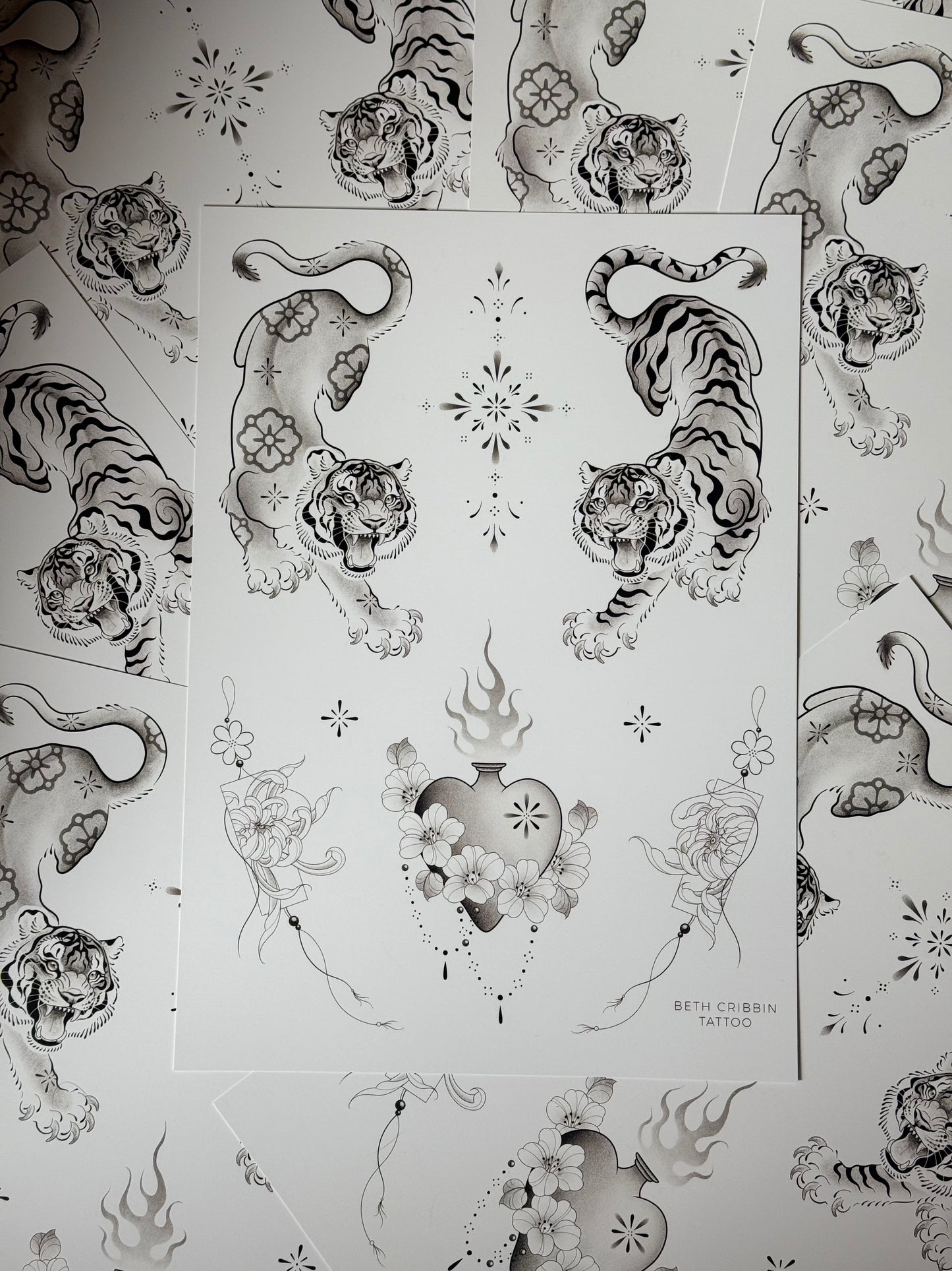 Flash Sheet A3 Art Print