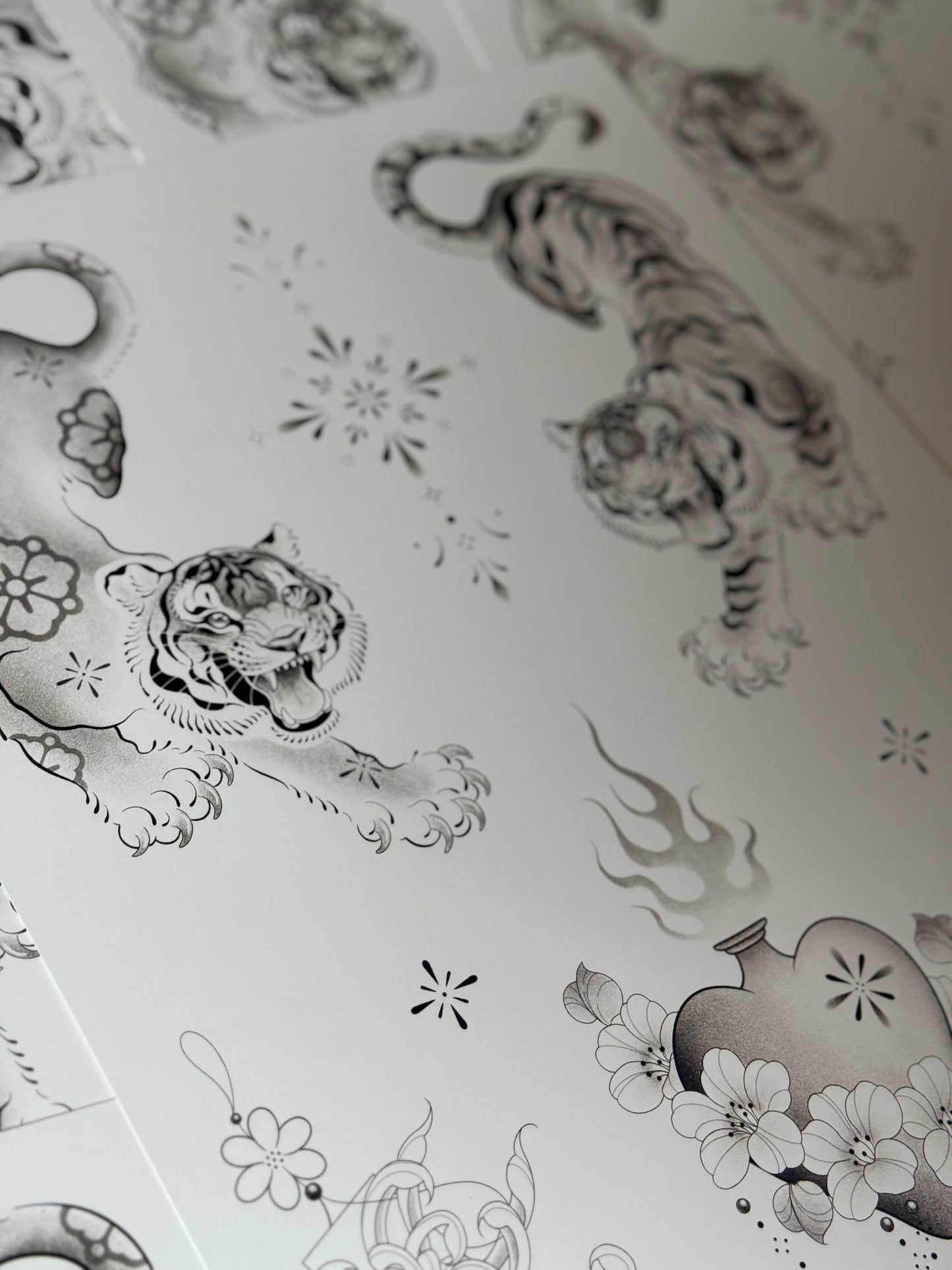 Flash Sheet A3 Art Print