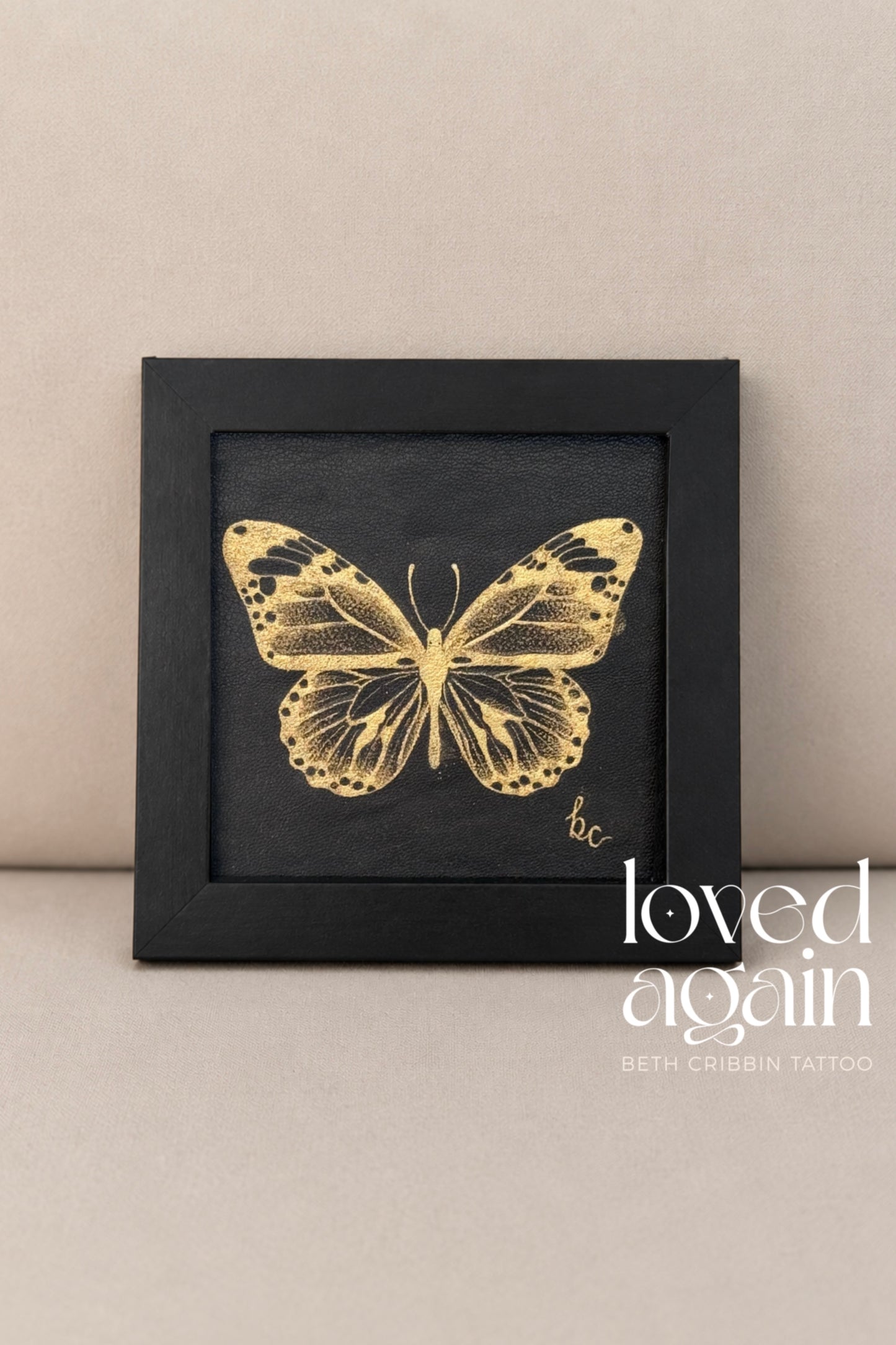 Framed Monarch Butterfly