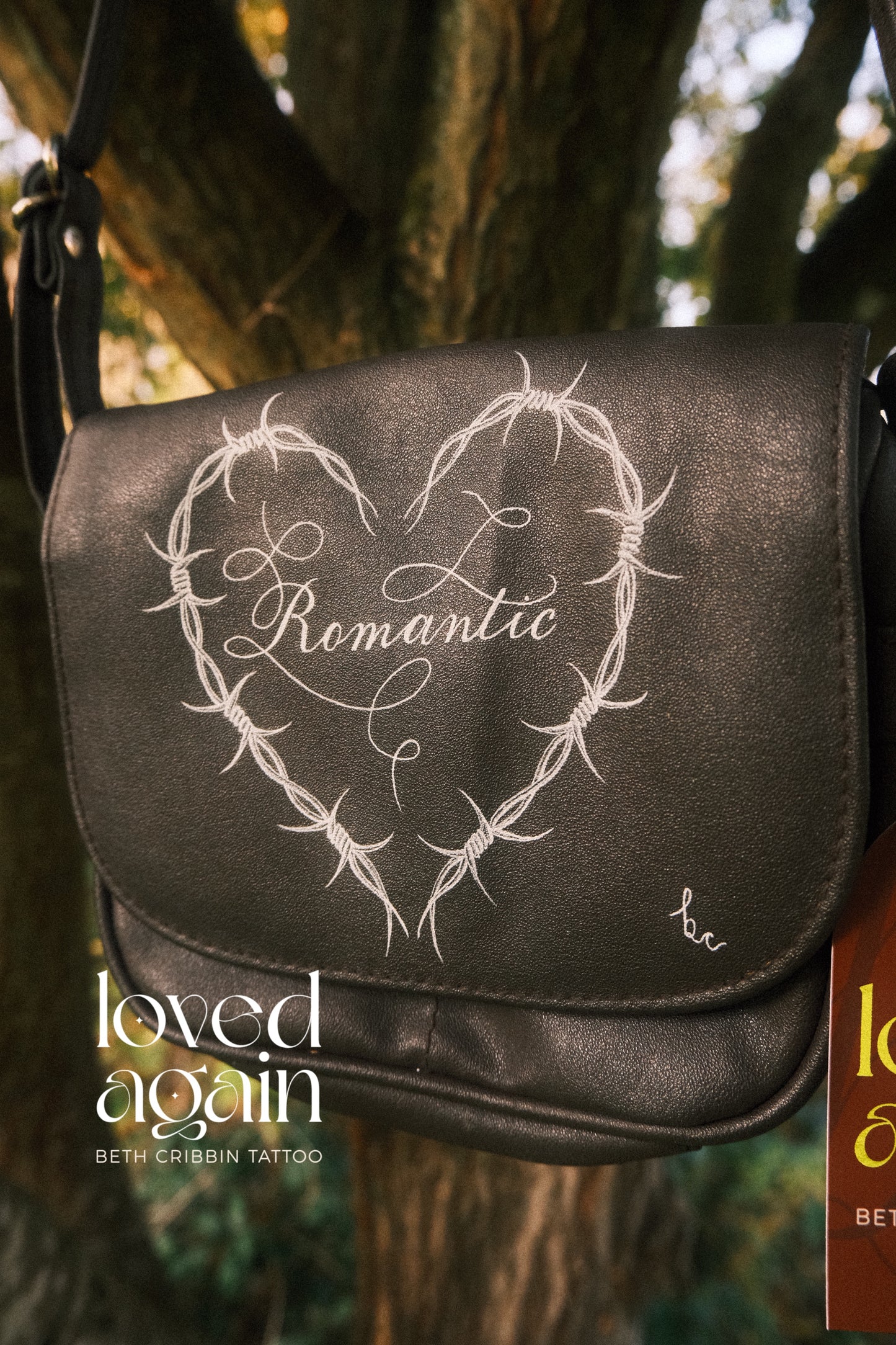 Barbed Wire Heart ‘Romantic’ Crossbody Bag